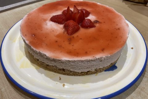 Cliquez pour zoomer ! Bavarois aux fraises Thermomix par elvire5457
