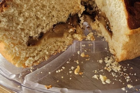 Cliquez pour zoomer ! Brioche aux pommes caramélisées Thermomix par marion_284