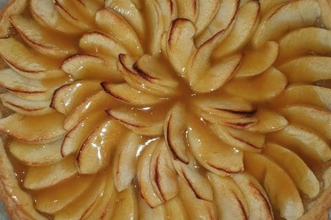 Cliquez pour zoomer ! Tarte pom’pote et caramel beurre salé Thermomix par Jessouu