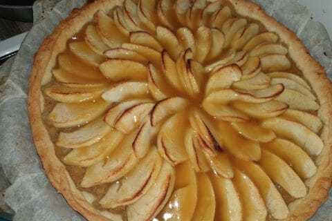 Cliquez pour zoomer ! Tarte pom’pote et caramel beurre salé Thermomix par Jessouu