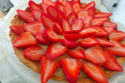 Cliquez pour zoomer ! Tarte aux fraises Thermomix par Jessouu