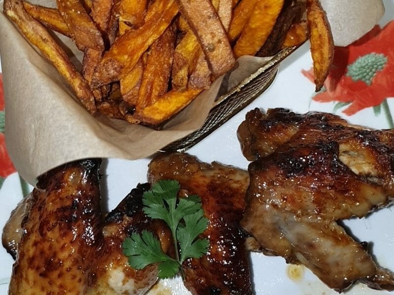 Ailes de poulet au miel au Thermomix - Cookomix
