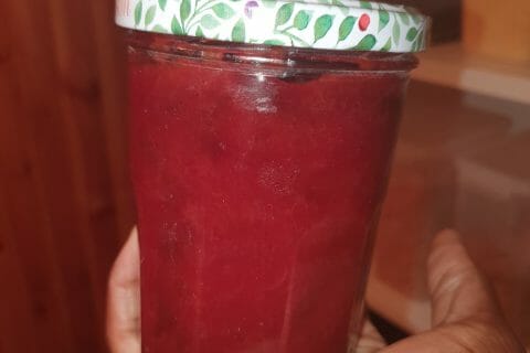 Cliquez pour zoomer ! Confiture de quetsches à la cannelle Thermomix par Jessouu