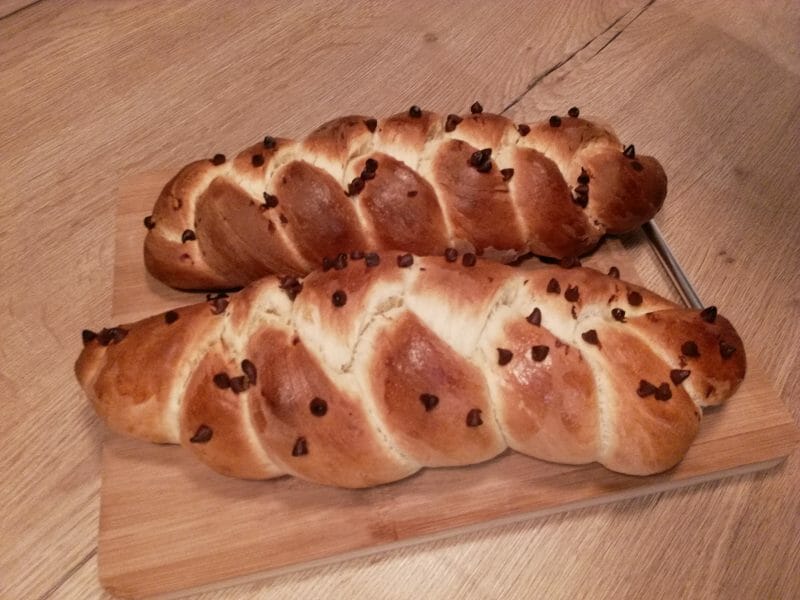 Cliquez pour zoomer ! Brioche tressée à la mie filante Thermomix par sylvain___
