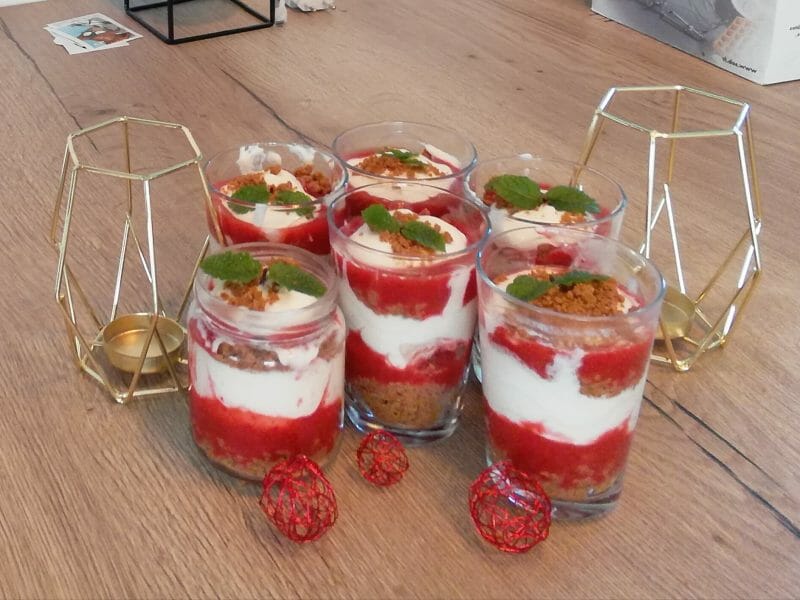 Cliquez pour zoomer ! Tiramisu aux framboises et spéculoos Thermomix par sylvain___