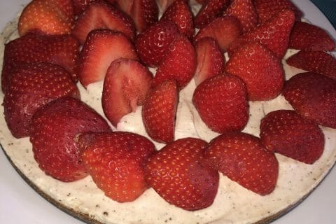 Cliquez pour zoomer ! Tarte aux fraises sans cuisson Thermomix par alixia_x