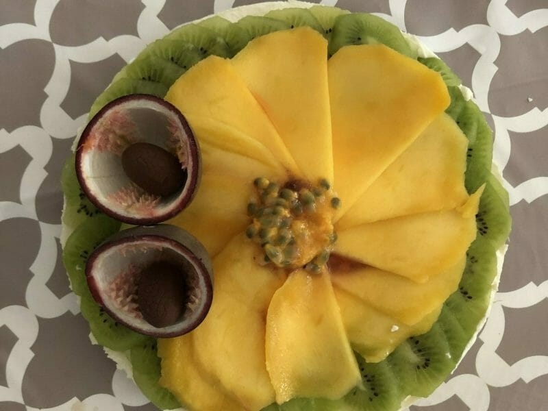 Cliquez pour zoomer ! Tarte aux fraises sans cuisson Thermomix par alixia_x