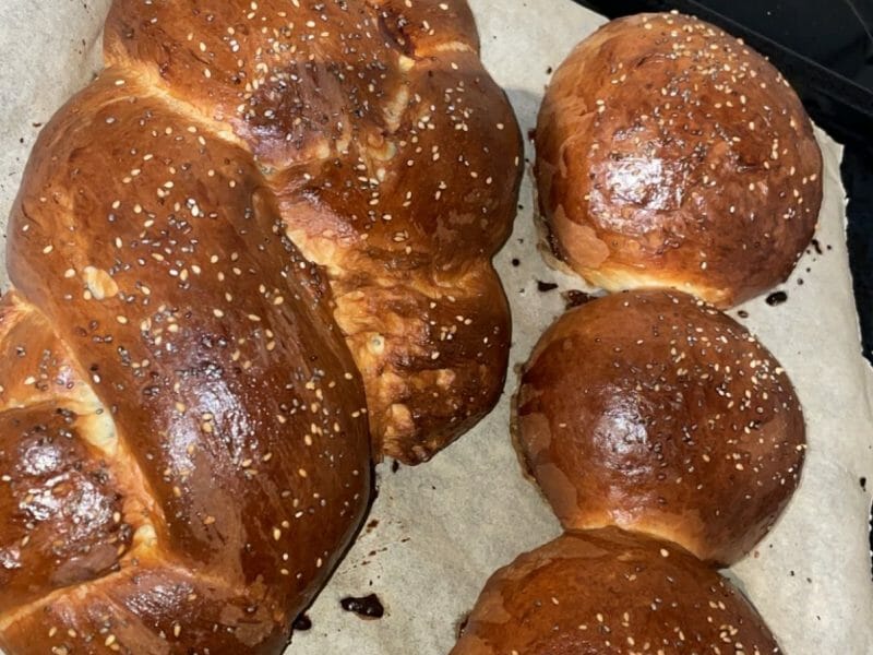 Cliquez pour zoomer ! Brioche tressée à la mie filante Thermomix par alixia_x