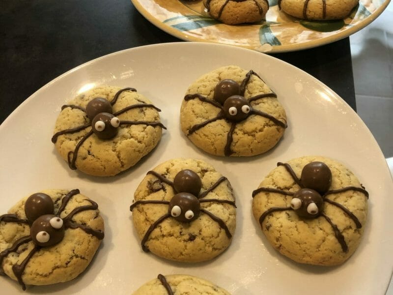 Cliquez pour zoomer ! Spider cookies – cookies araignées Thermomix par sigrid_3