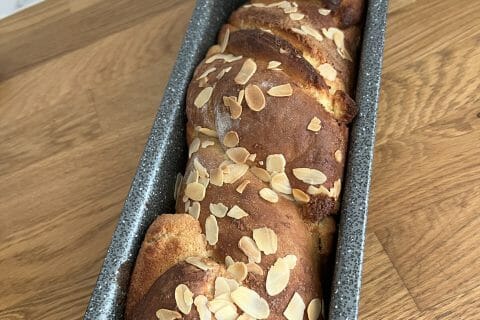 Cliquez pour zoomer ! Brioche à la crème d’amande Thermomix par oliihama