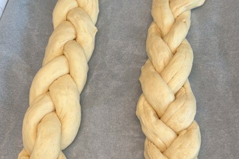 Cliquez pour zoomer ! Brioche tressée à la mie filante Thermomix par oliihama