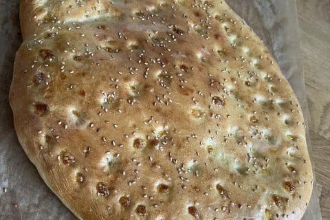 Cliquez pour zoomer ! Pain turc (pain pide) Thermomix par oliihama
