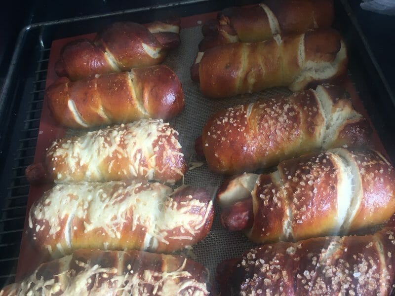 Cliquez pour zoomer ! Pretzel dog Thermomix par ninon01