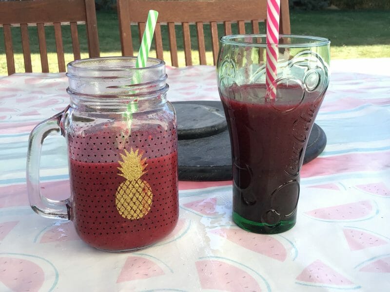 Cliquez pour zoomer ! Smoothie fraise myrtille Thermomix par ninon01