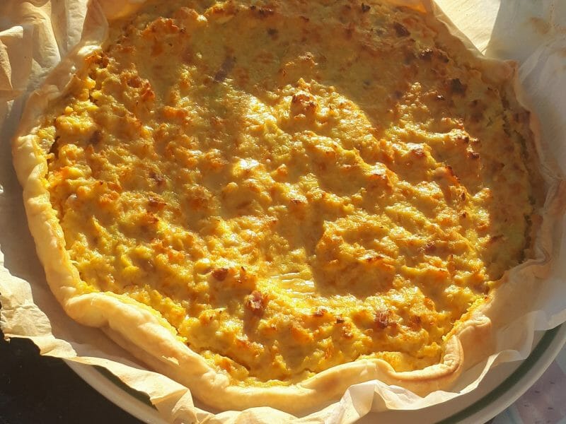 Cliquez pour zoomer ! Tarte courgettes et carottes Thermomix par ninon01