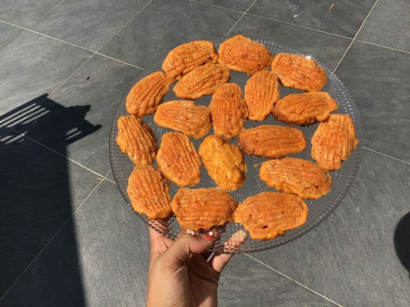 Cliquez pour zoomer ! Madeleines au chorizo Thermomix par ninon01