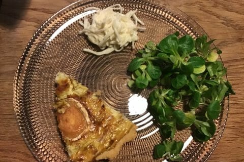 Cliquez pour zoomer ! Tarte aux poireaux Thermomix par ninon01