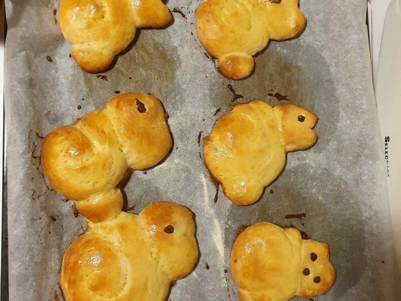 Cliquez pour zoomer ! Brioches lapin de Pâques Thermomix par rihab_1