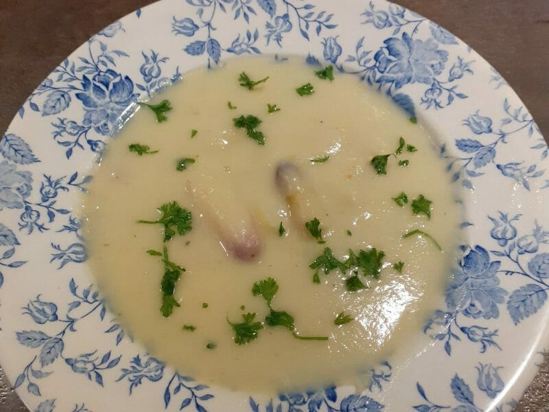 Cliquez pour zoomer ! Velouté d’asperges vertes Thermomix par gigi