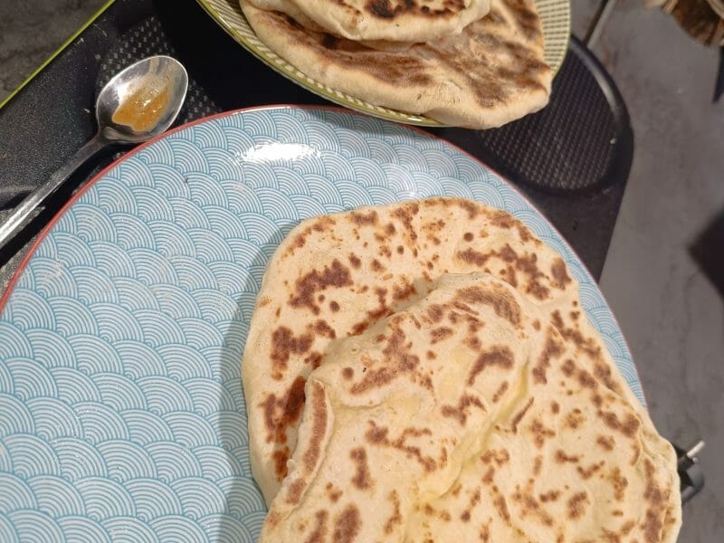 Cliquez pour zoomer ! Naans au fromage Thermomix par sabine