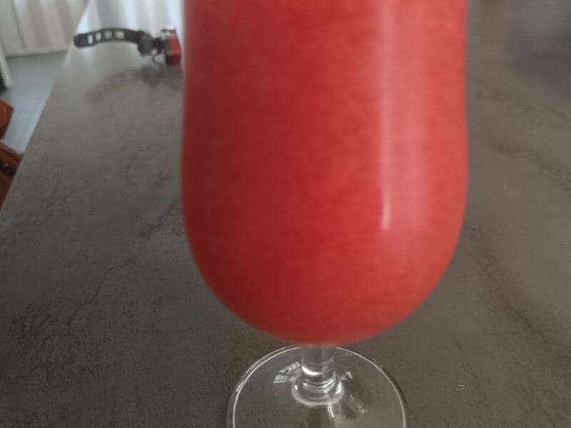Cliquez pour zoomer ! Shot vodka fraise Thermomix par sabine