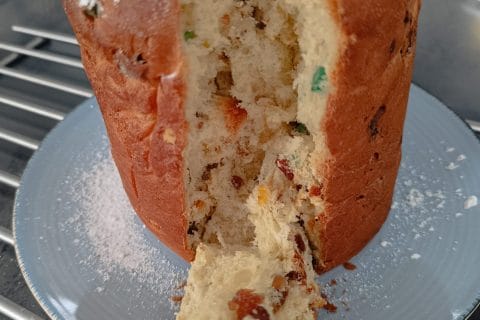 Cliquez pour zoomer ! Panettone Thermomix par sabine