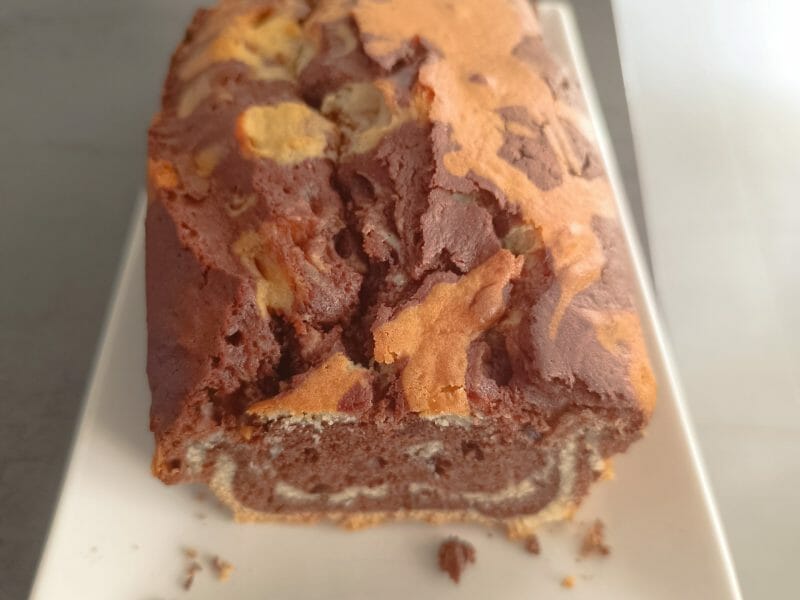 Cliquez pour zoomer ! Marbré au chocolat Thermomix par sabine