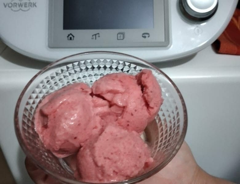 Cliquez pour zoomer ! Sorbet framboise Thermomix par ftima