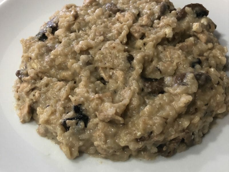 Cliquez pour zoomer ! Risotto poulet et champignons Thermomix par cheesymotta