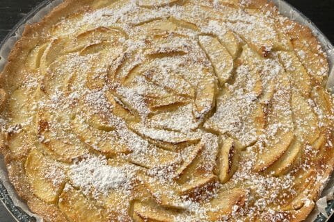 Cliquez pour zoomer ! Tarte normande aux pommes Thermomix par sophieso33