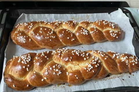 Cliquez pour zoomer ! Brioche tressée à la mie filante Thermomix par kellylyamalya