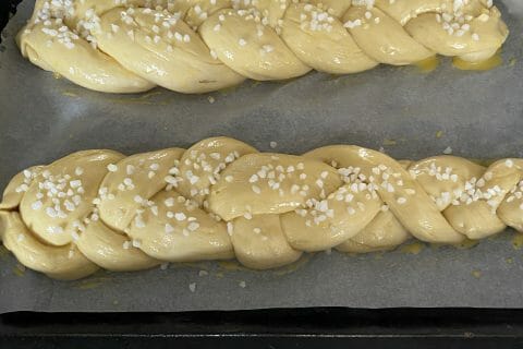 Cliquez pour zoomer ! Brioche tressée à la mie filante Thermomix par kellylyamalya