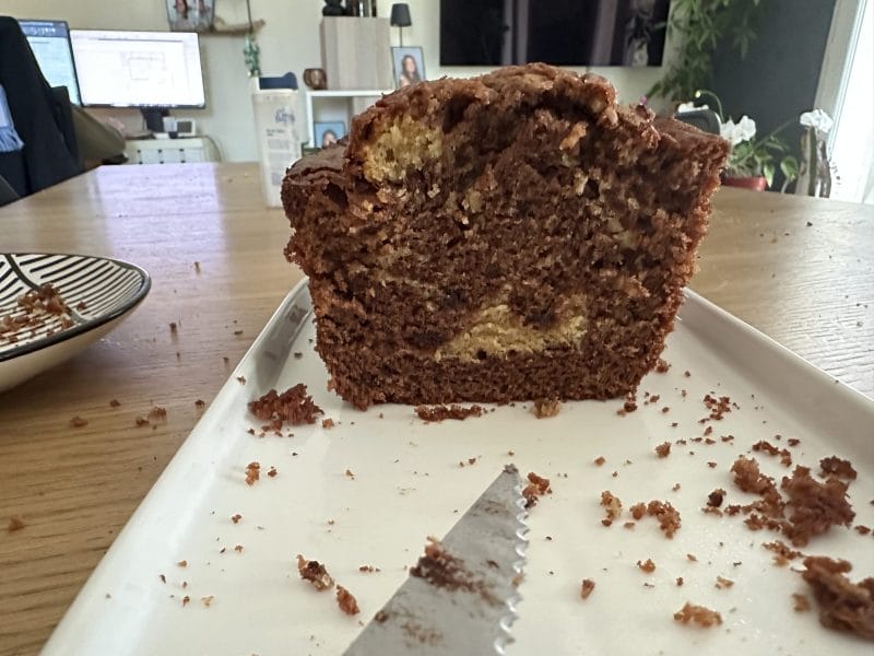 Cliquez pour zoomer ! Marbré au chocolat Thermomix par Softy13