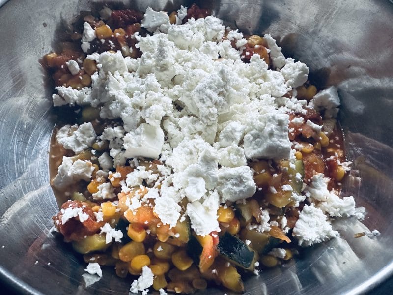 Cliquez pour zoomer ! Poêlée de courgettes à la mexicaine Thermomix par Softy13