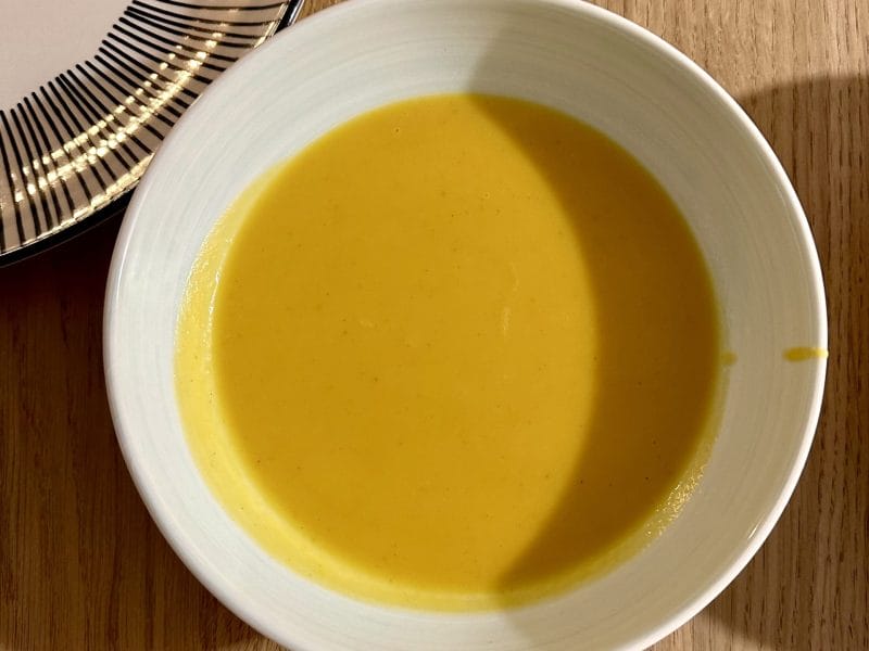Cliquez pour zoomer ! Potage coco butternut au garam masala Thermomix par Softy13