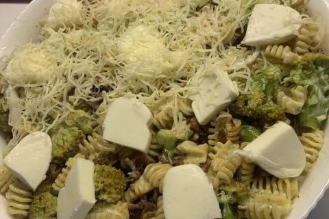 Cliquez pour zoomer ! Gratin de pâtes au brocoli Thermomix par Flavie Tartaglia Dgsto