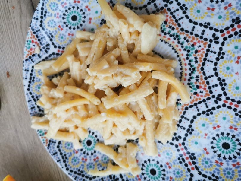 Cliquez pour zoomer ! Macaroni sauce Alfredo Thermomix par chadress76
