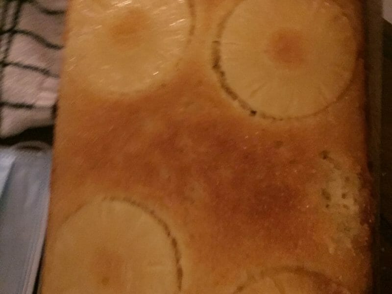 Cliquez pour zoomer ! Gâteau renversé à l’ananas Thermomix par sharyn