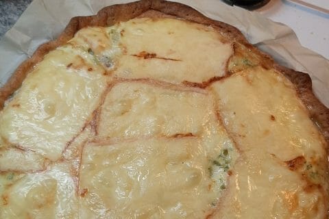 Cliquez pour zoomer ! Quiche au brocoli et jambon Thermomix par menite85