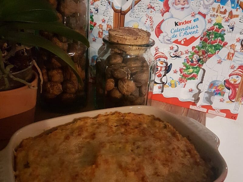 Cliquez pour zoomer ! Gratin de perles, saumon et courgettes Thermomix par molise
