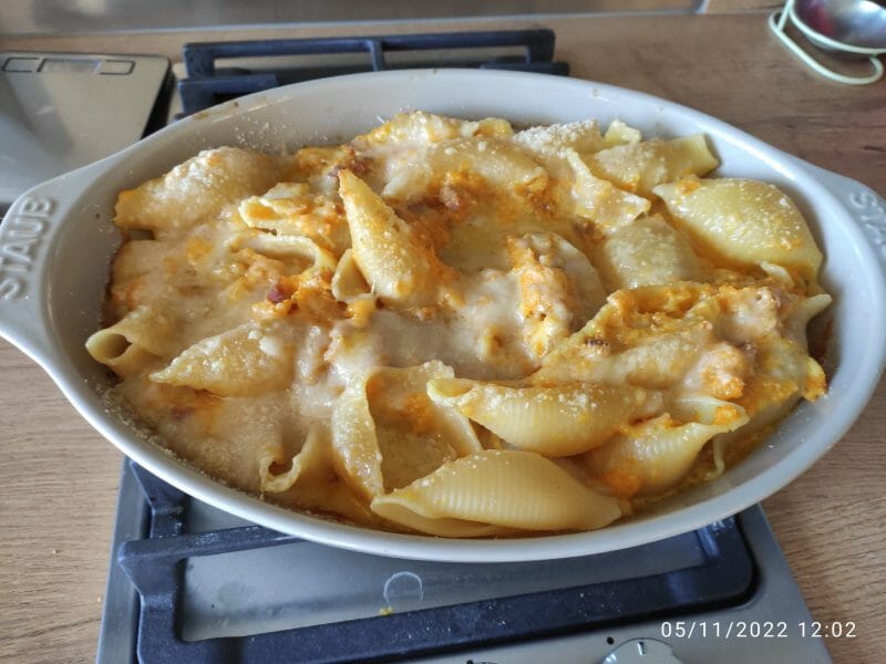 Cliquez pour zoomer ! Conchiglioni au potiron Thermomix par Minoune