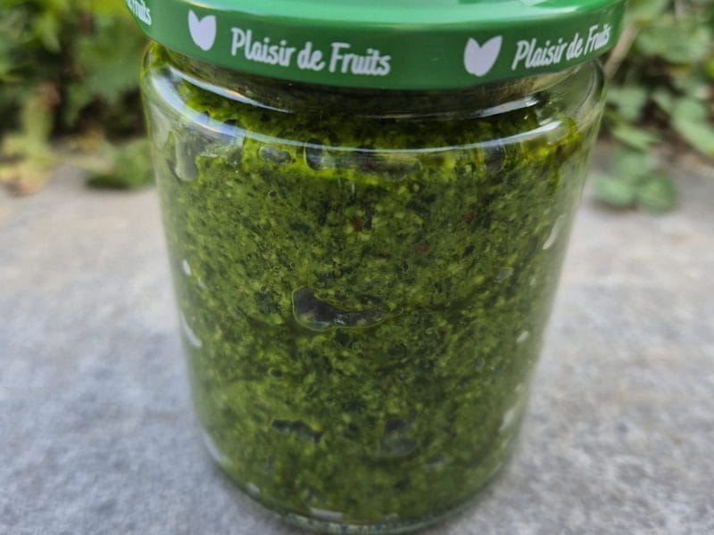 Cliquez pour zoomer ! Pesto à l’ail des ours Thermomix par Nessa
