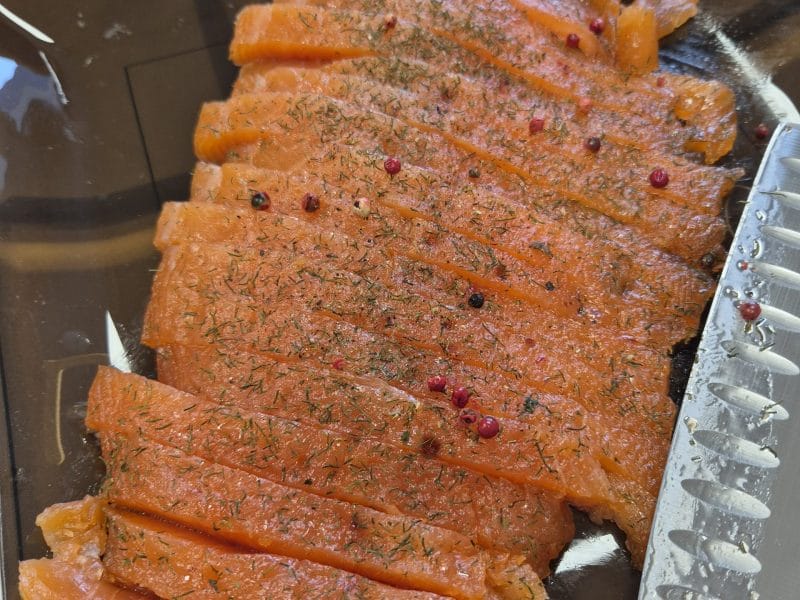 Cliquez pour zoomer ! Saumon gravlax Thermomix par Nessa