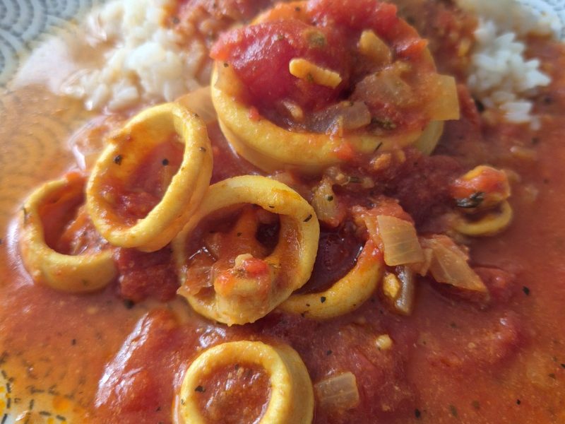 Cliquez pour zoomer ! Encornets à la provençale Thermomix par Nessa