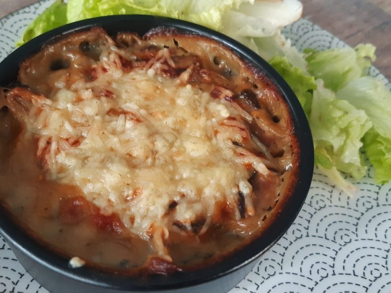 Cliquez pour zoomer ! Cassolettes de champignons aux petits lardons Thermomix par Nessa