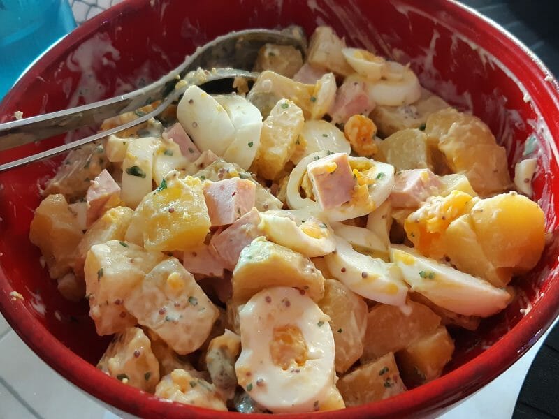 Cliquez pour zoomer ! Salade strasbourgeoise Thermomix par Nessa