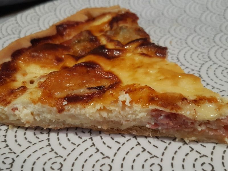 Cliquez pour zoomer ! Tarte gorgonzola et jambon de Parme Thermomix par Nessa