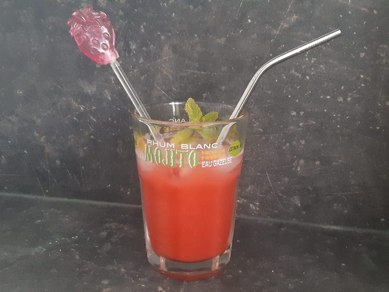 Cliquez pour zoomer ! Daïquiri fraise Thermomix par Nessa