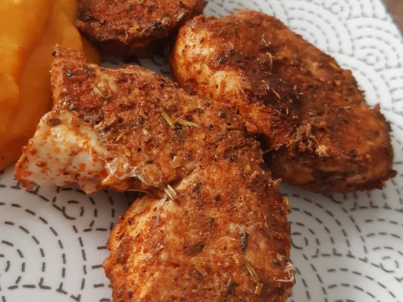 Cliquez pour zoomer ! Poulet vapeur au paprika Thermomix par Nessa