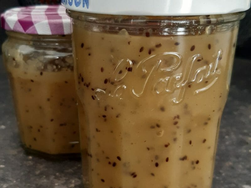 Cliquez pour zoomer ! Confiture de kiwis aux pommes Thermomix par Nessa